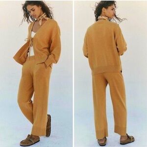 Free People Solar Cardigan & Pants Set